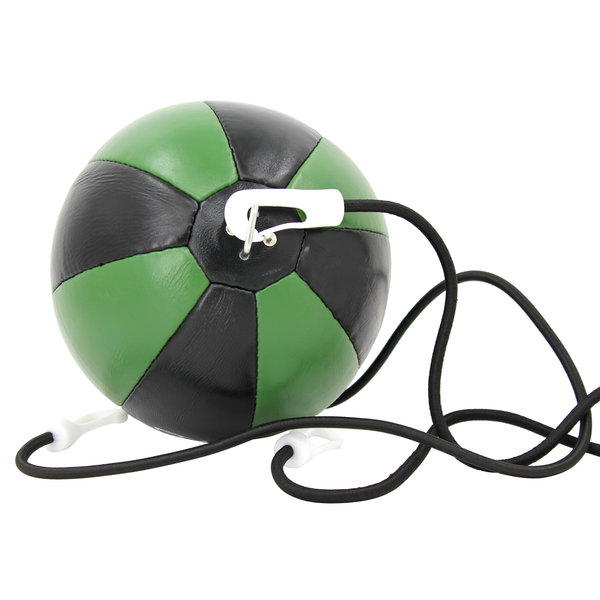 Double end Ball Boxing Army/Black Leather