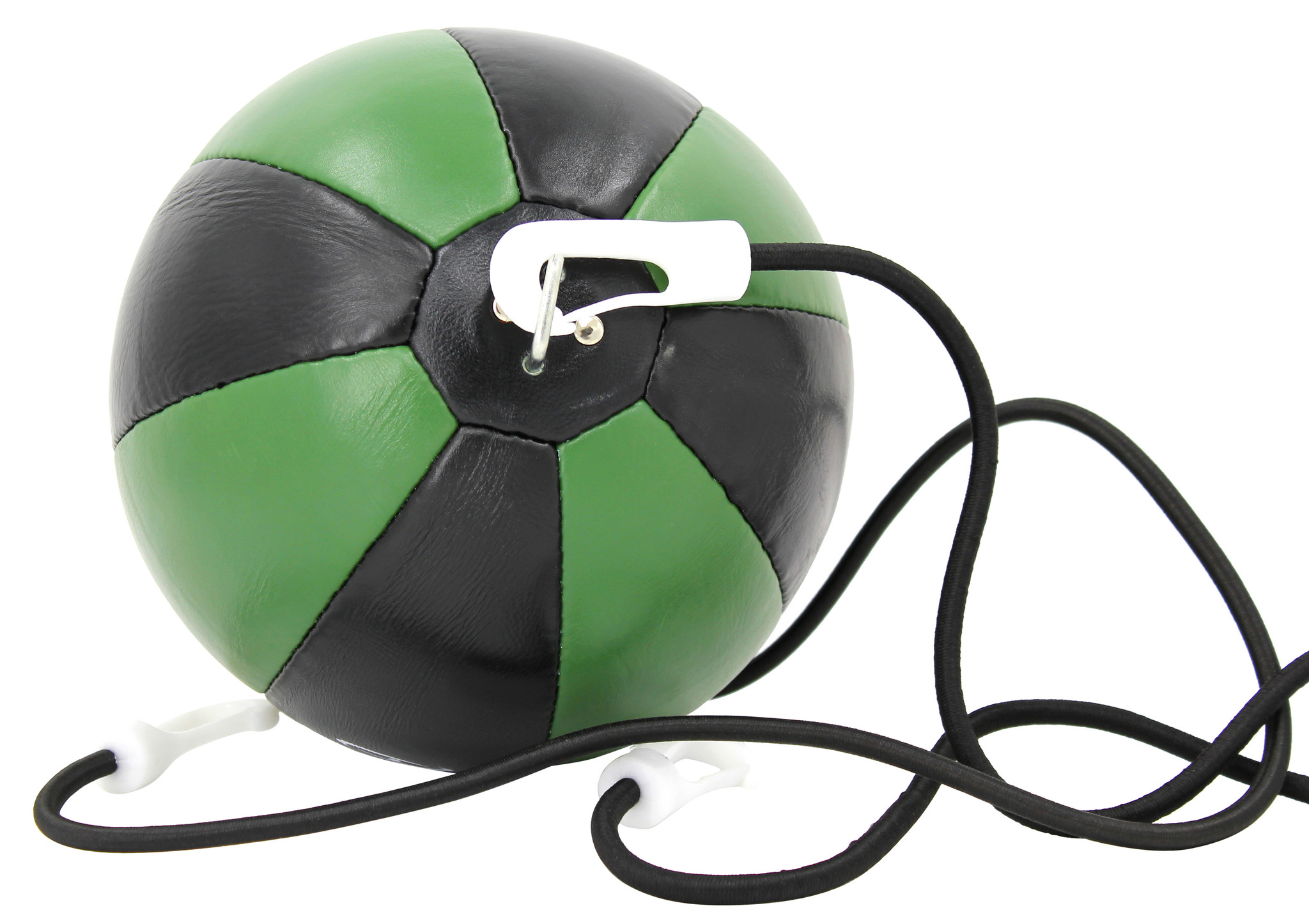 Double end Ball Boxing Army/Black Leather