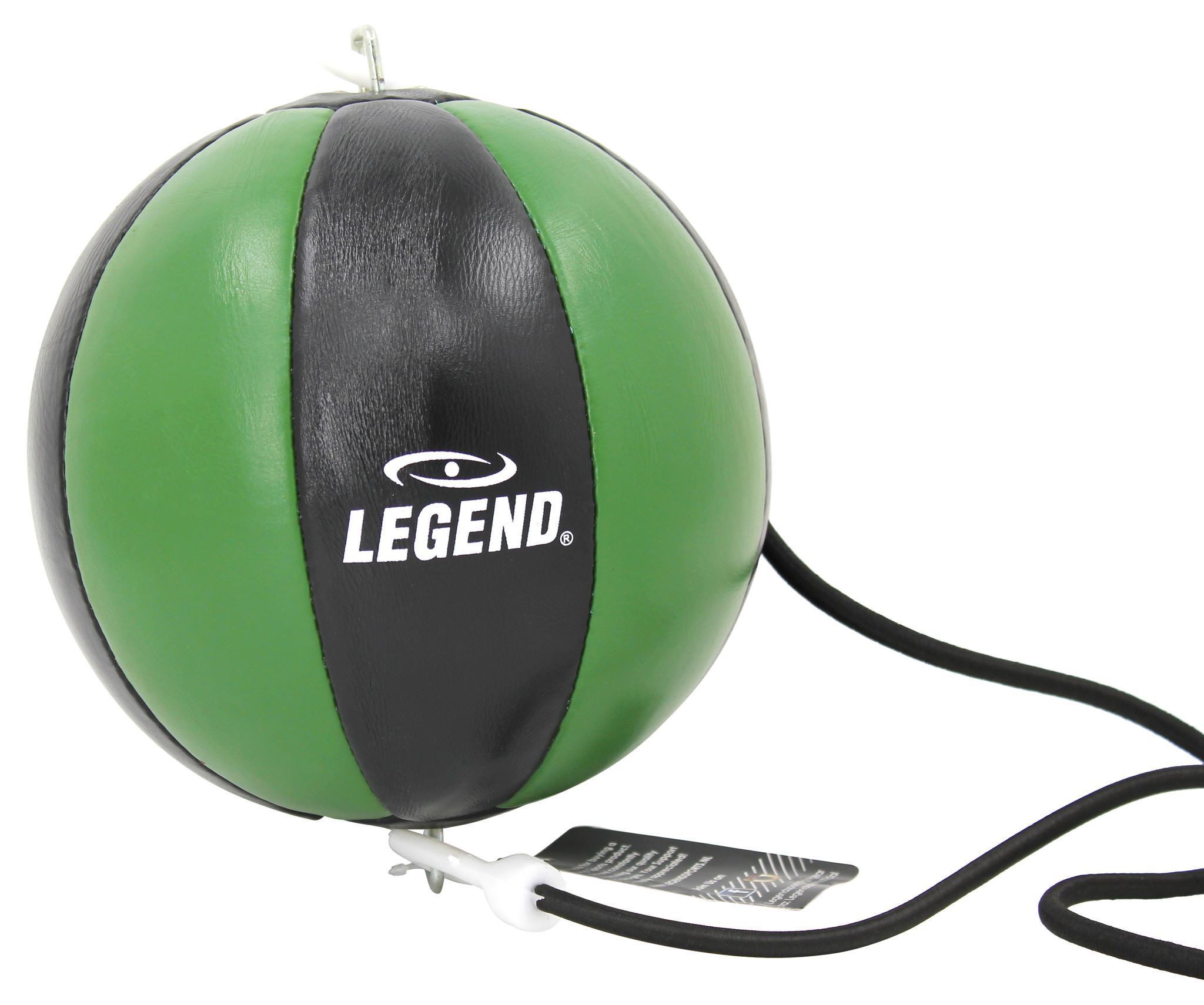 Double end Ball Boxing Army/Black Leather