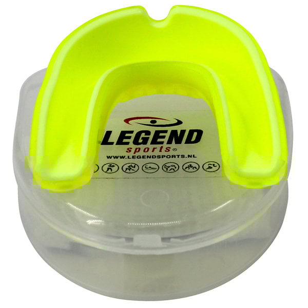 Mouthguard Men/Women Neon Green Gel Protect
