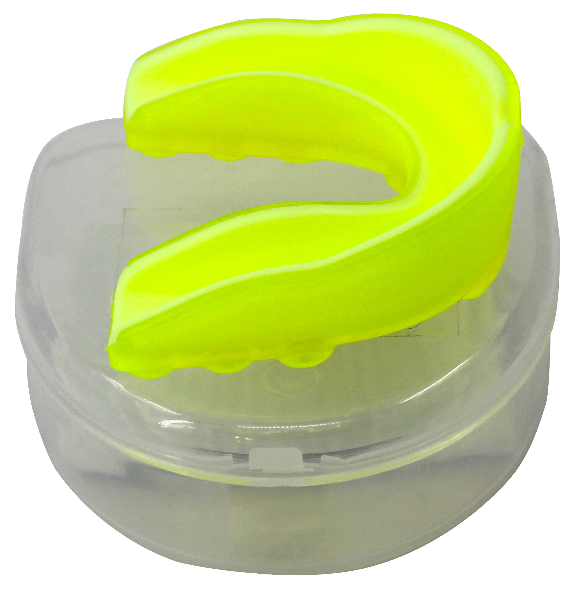 Mouthguard Men/Women Neon Green Gel Protect
