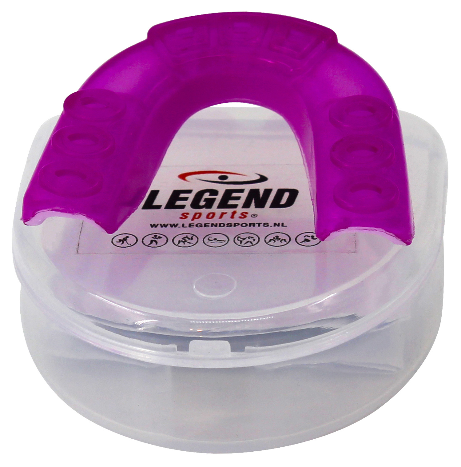 Mouthguard Ladies Purple Gel Protect Mouthguard Ladies Purple Gel Protect