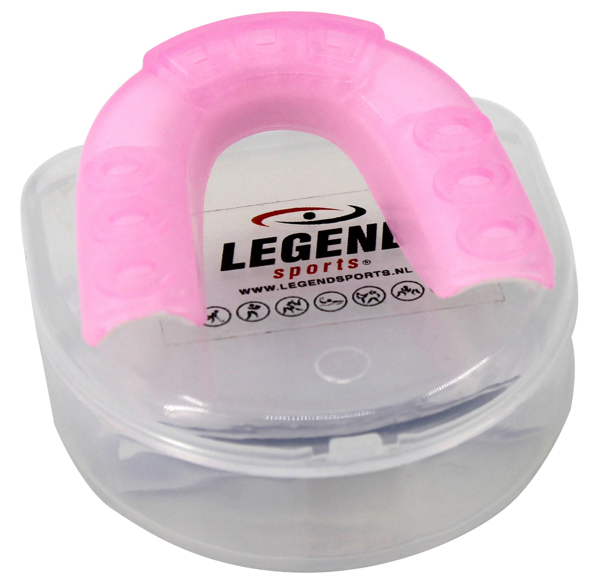 Gebitsbeschermer/bitje Legend Gel Protect plus Roze
