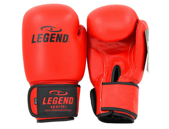 LegendPadding Bokshandschoenen Heren/Dames Rood Leer
