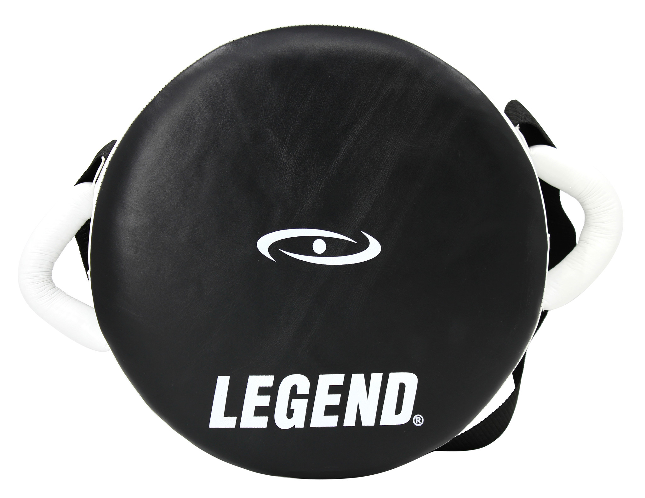 Target Pad Boxing Black/White Leather