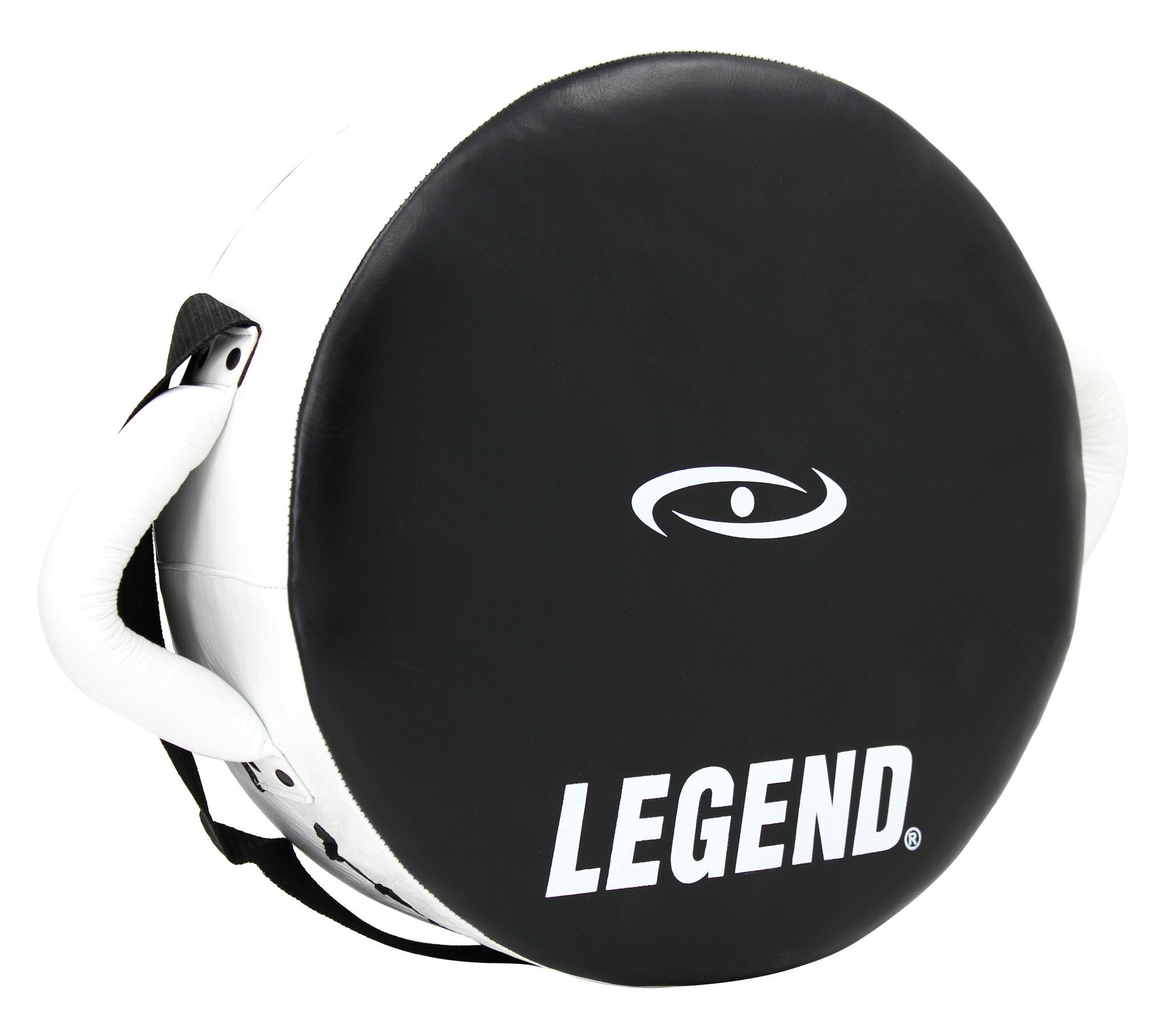 Target Pad Boxing Black/White Leather