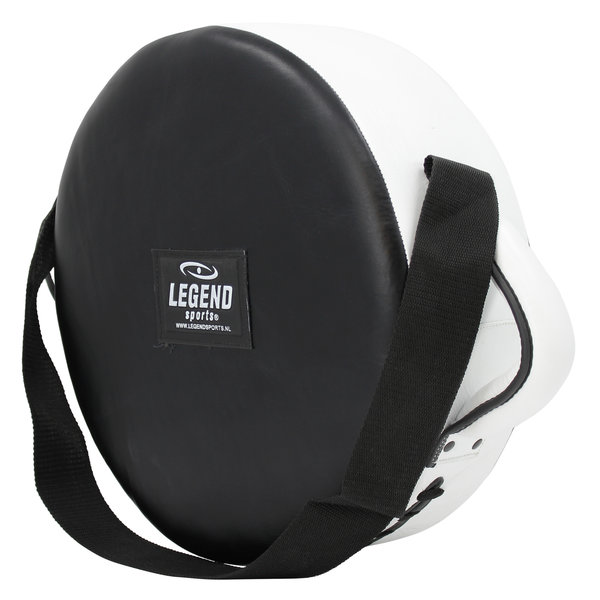 Target Pad Boxing Black/White Leather