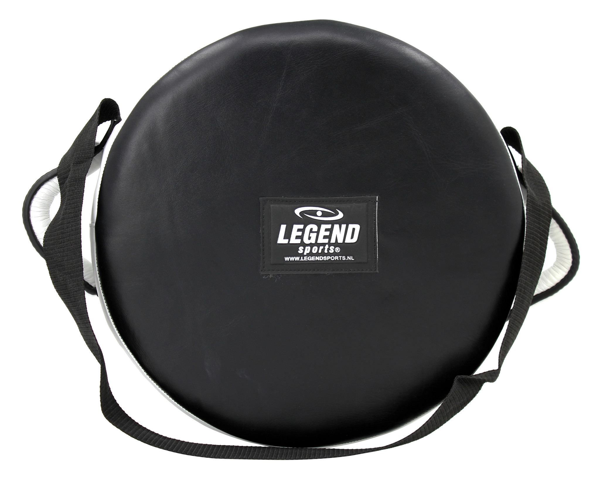 Target Pad Boxing Black/White Leather