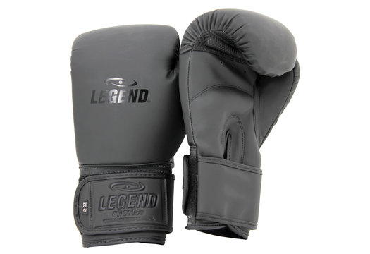 Powerfit & Protect Bokshandschoenen Heren/Dames Mat Zwart PU