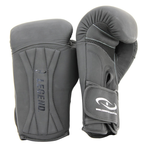 Power Special Bokshandschoenen Heren/Dames Mat Zwart  Leer