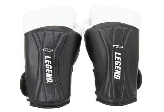 Power Special Bokshandschoenen Heren/Dames Wit Leer