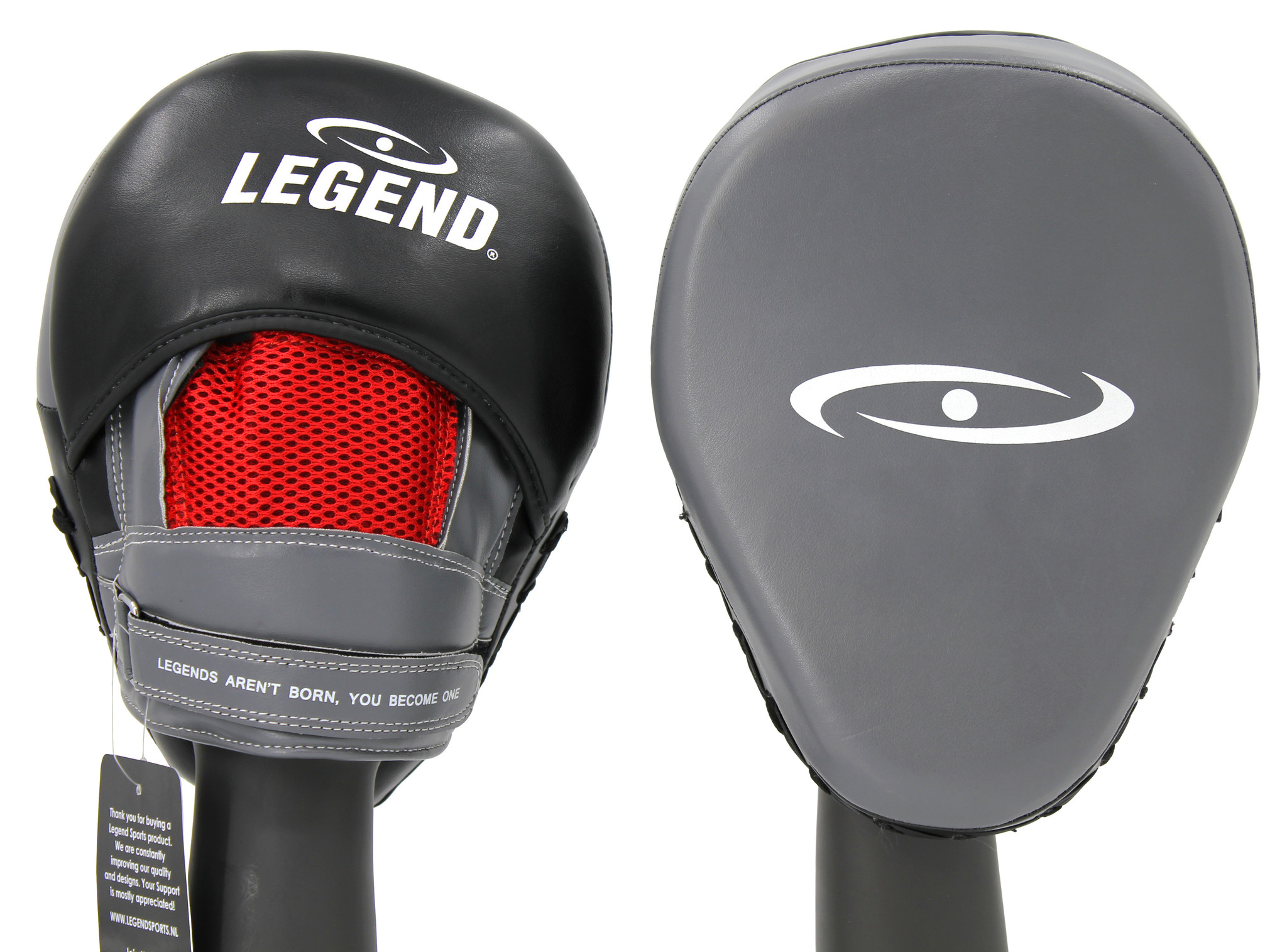 Legend Quote Stootkussen Grijs PU Legend Quote Stootkussen Grijs PU