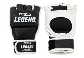 Bokszak / MMA Handschoenen Heren/Dames Zwart-Wit Leer