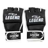 Punching Bag / MMA Gloves Men/Women Black-White Leather