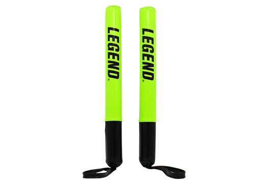 Target Sticks Stootkussens Zwart/Neon Geel