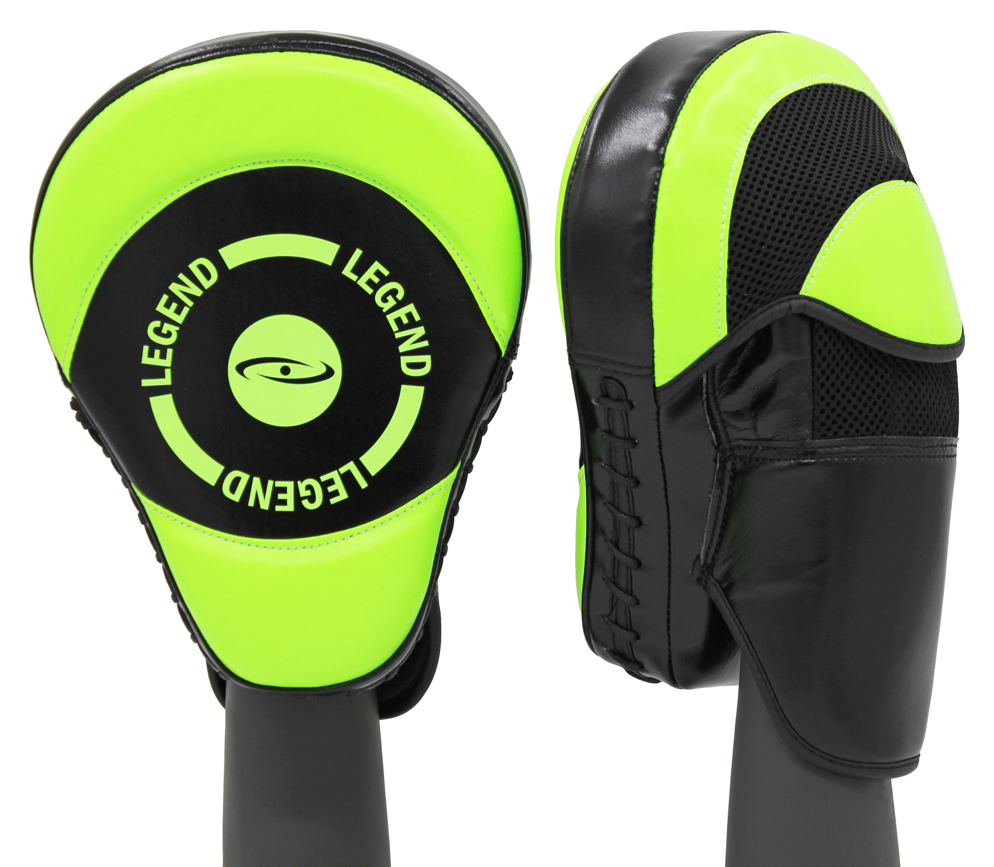 Pro Handling Fenders Black/Neon Vegan Leather