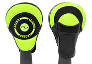 Pro Handling Stootkussens Zwart/Neon Vegan Leer
