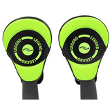 Pro Handling Fenders Black/Neon Vegan Leather