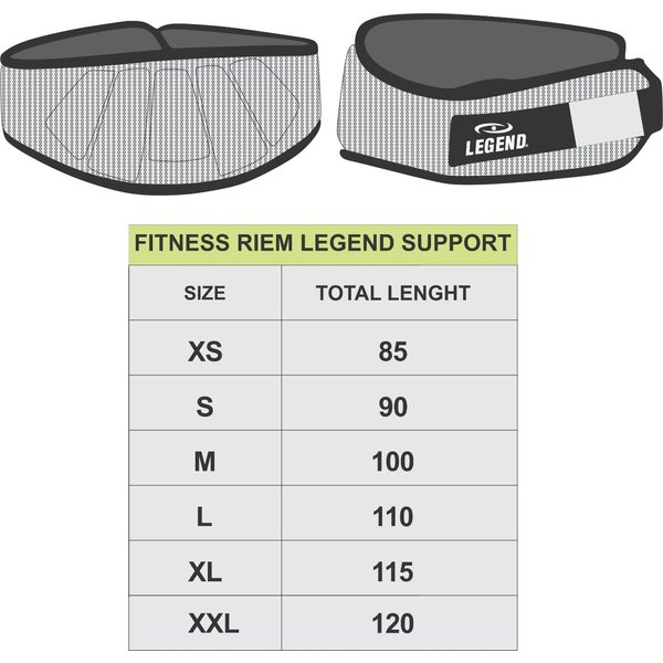 Fitness Belt Support Men/Women Gray Mesh