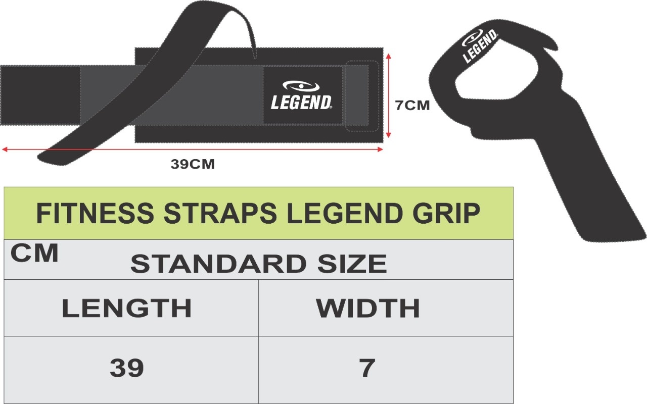 Fitness Straps Legend Grip