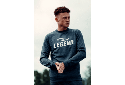 Trui/sweater dames/heren SlimFit Design Legend Navy Blauw