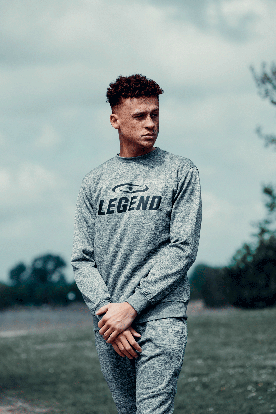 Sweater Kids/Adults Gray SlimFit Polyester