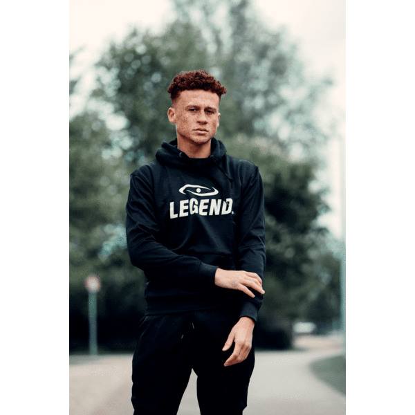 Hoodie Kids/Adults Black SlimFit Polyester