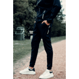 Joggingpak met Sweater Kids/Volwassenen Zwart SlimFit Polyester Joggingpak met Sweater Kids/Volwassenen Zwart SlimFit Polyester