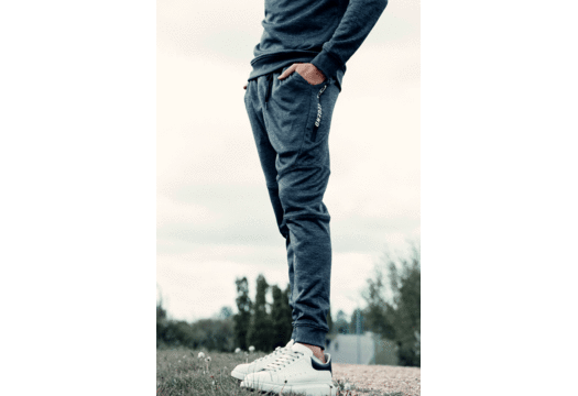 Joggingbroek Kids/Volwassenen Navy Blauw SlimFit Polyester