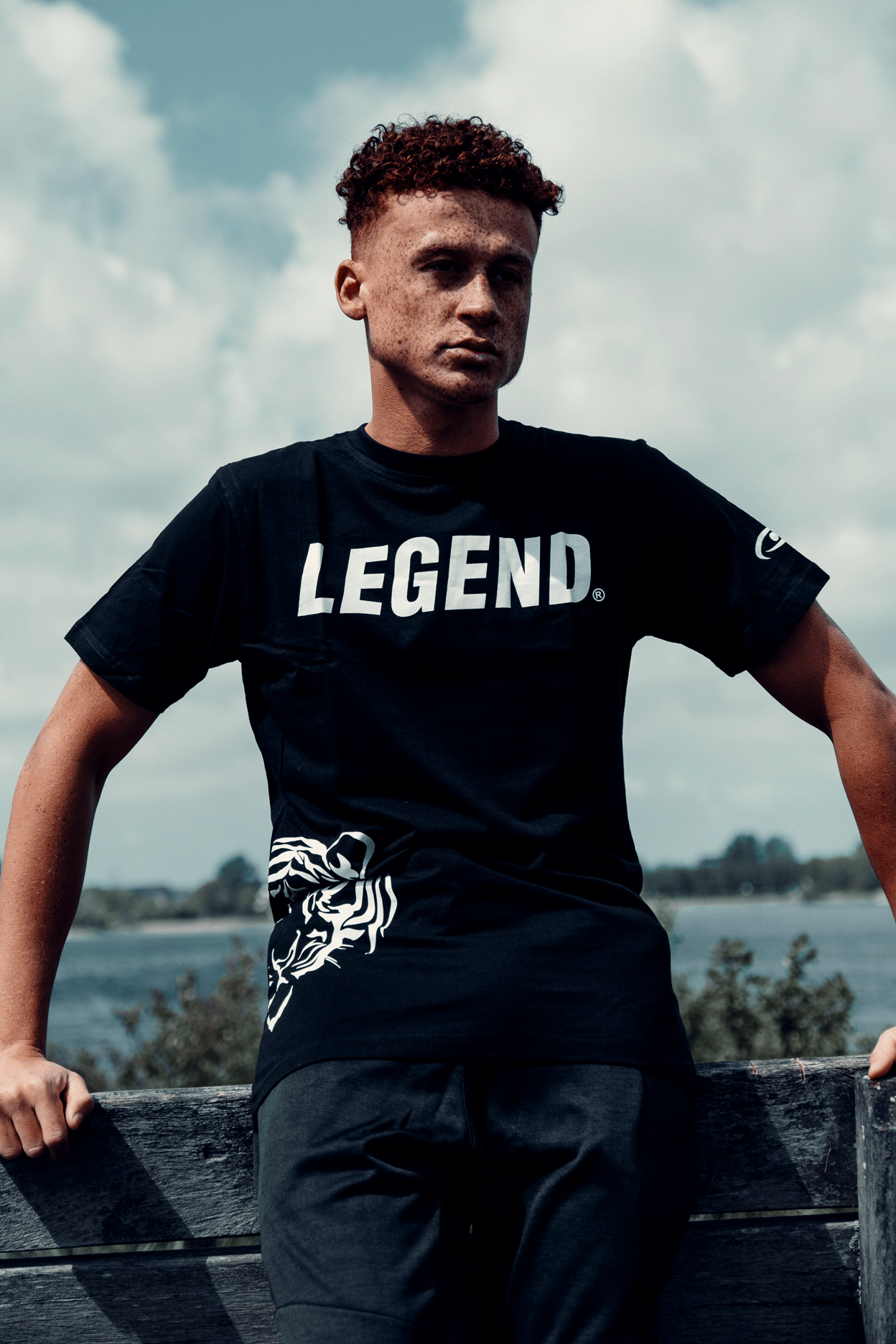 t-shirt Panther Kids/Adults Black 100% Organic Cotton