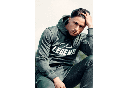 Joggingpak met Hoodie Kids/Volwassenen Grijs SlimFit Polyester
