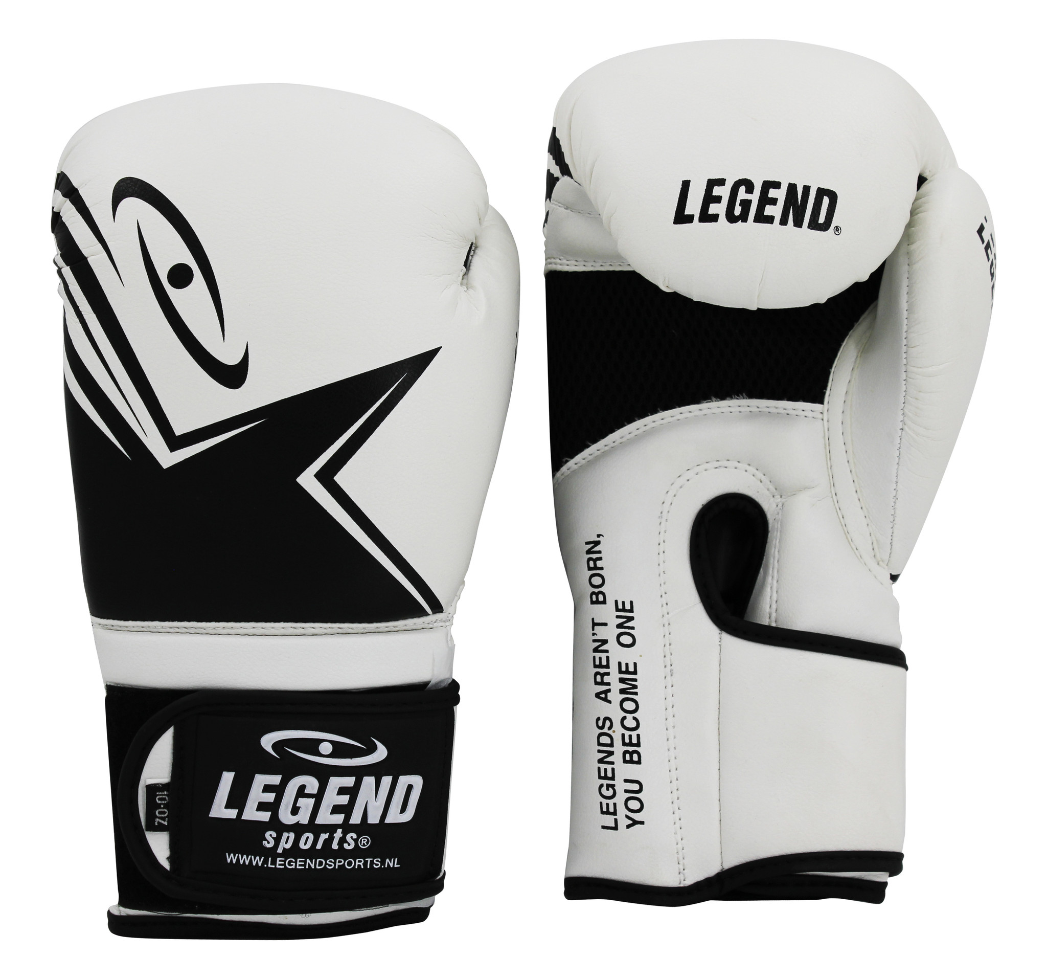 EcoFIT Boxing Gloves Men/Women White PU
