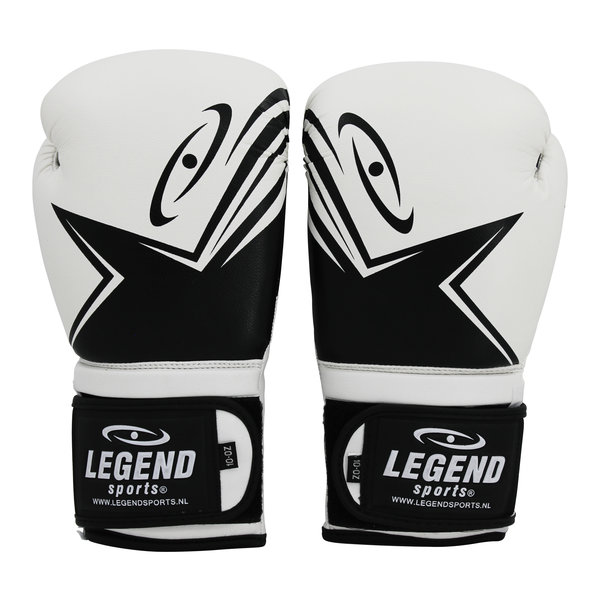 EcoFIT Boxing Gloves Men/Women White PU