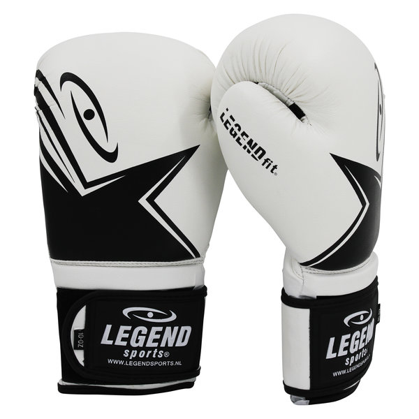 EcoFIT Boxing Gloves Men/Women White PU