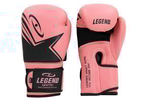 EcoFIT Boxing Gloves Ladies Pink PU