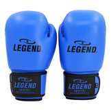 LegendPadding Boxing Gloves Men/Women Blue Leather