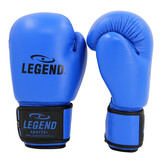 LegendPadding Boxing Gloves Men/Women Blue Leather