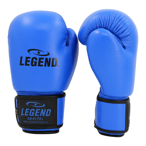 LegendPadding Boxing Gloves Men/Women Blue Leather