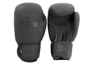 LegendPadding Bokshandschoenen Heren/Dames Mat Zwart Leer
