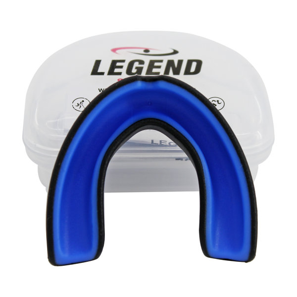 Anti Shock Mouthguard Men/Women Black-Blue