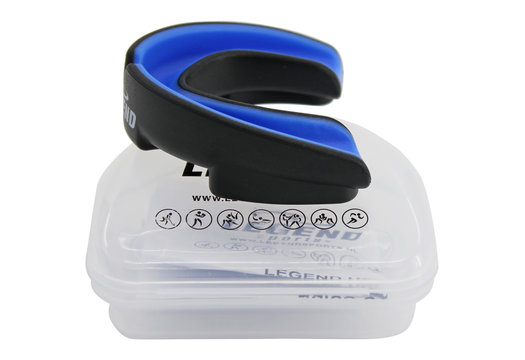 Anti Shock Gebitsbeschermer Heren/Dames Zwart-Blauw