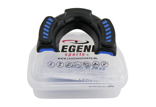 Anti Shock Gebitsbeschermer Heren/Dames Zwart-Blauw