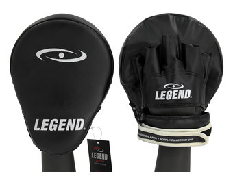 Legend Quote Stootkussen Zwart PU