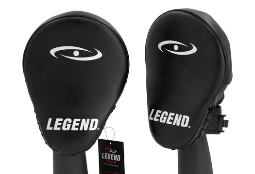 Legend Quote Stootkussen Zwart PU