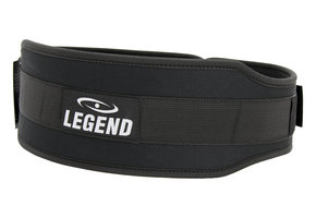 Fitness Belt Comfort Men/Women Black Nylon