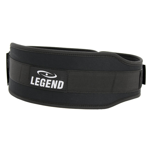 Fitness Belt Comfort Men/Women Black Nylon