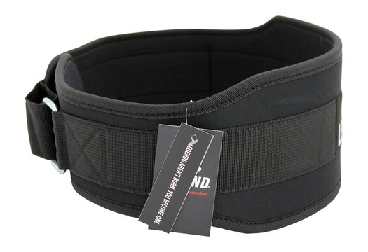 Fitness Riem Comfort Heren/Dames Zwart Nylon