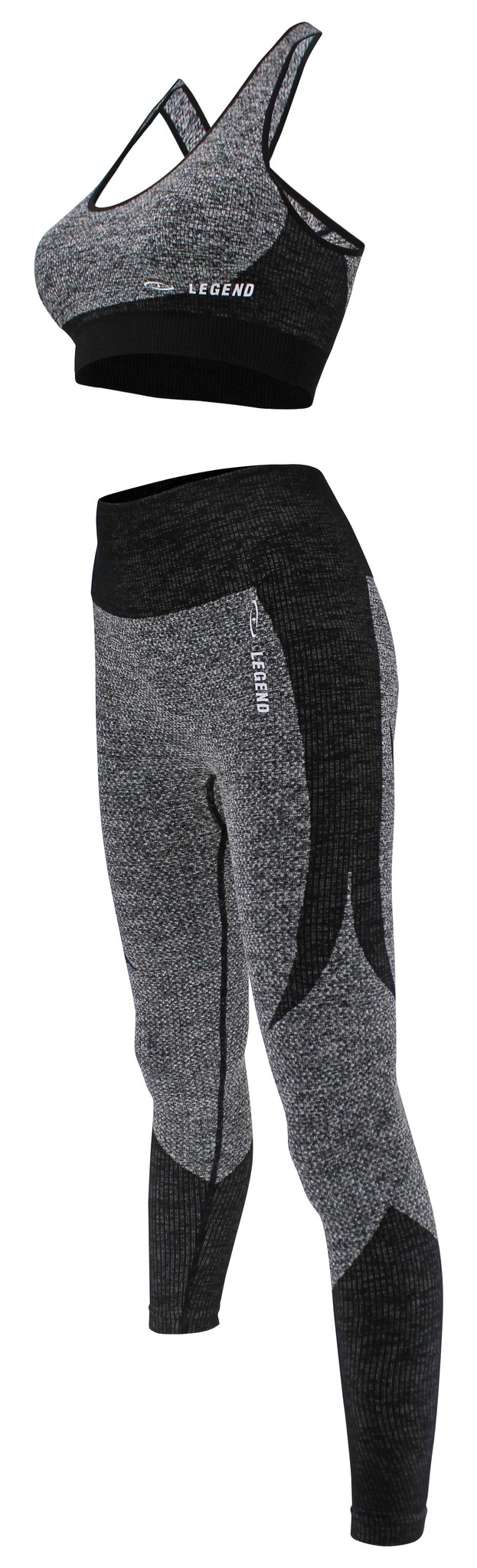 Sports leggings Black Crossback