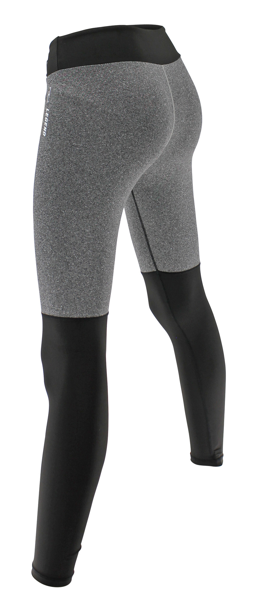Sports leggings Black-Grey