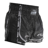 Kickboxing Shorts Child/Adult Carbon Black Satin